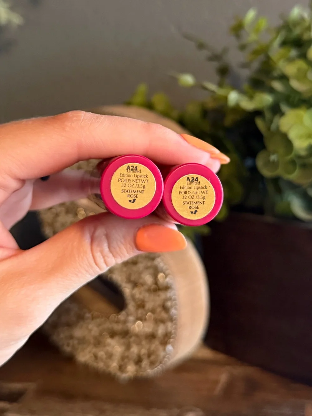 Estee Lauder Statement Rose Floral Lipstick Duo x2 - Picture 2 of 3